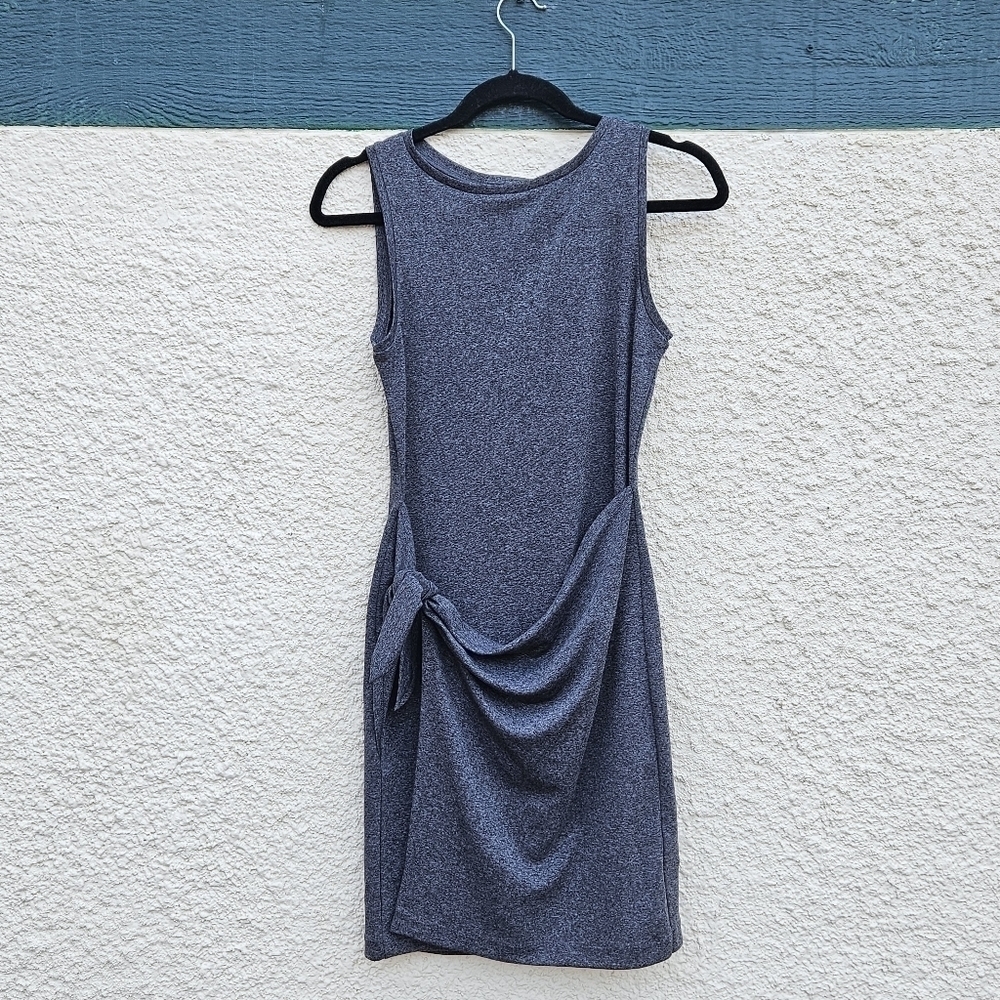 Club Monaco Krishel knit dress in Charcoal Heather XS